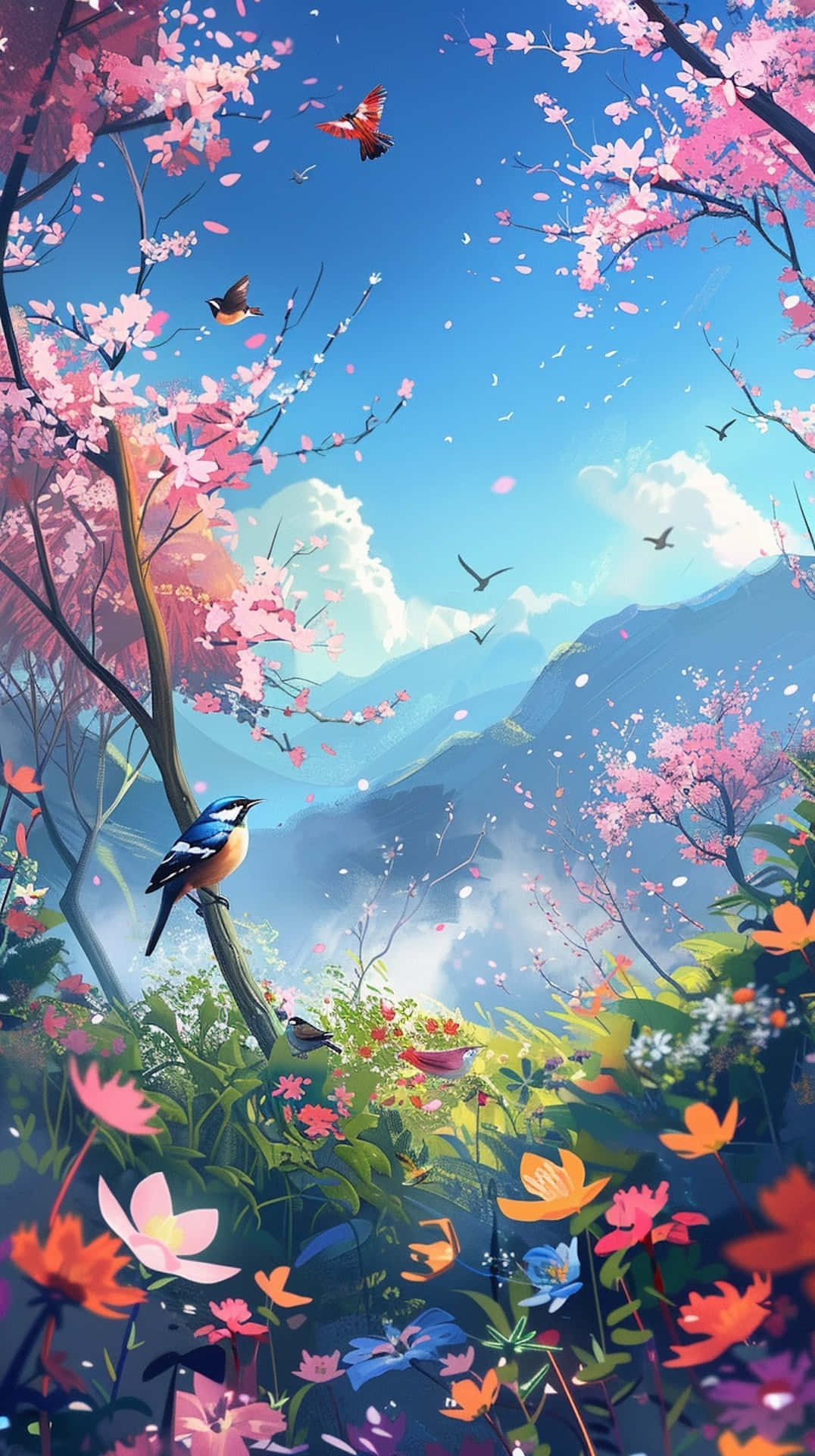 Enchanted_ Springtime_ Garden.jpg Wallpaper