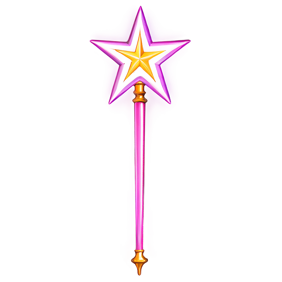 Enchanted Star Wand Png 06132024 PNG