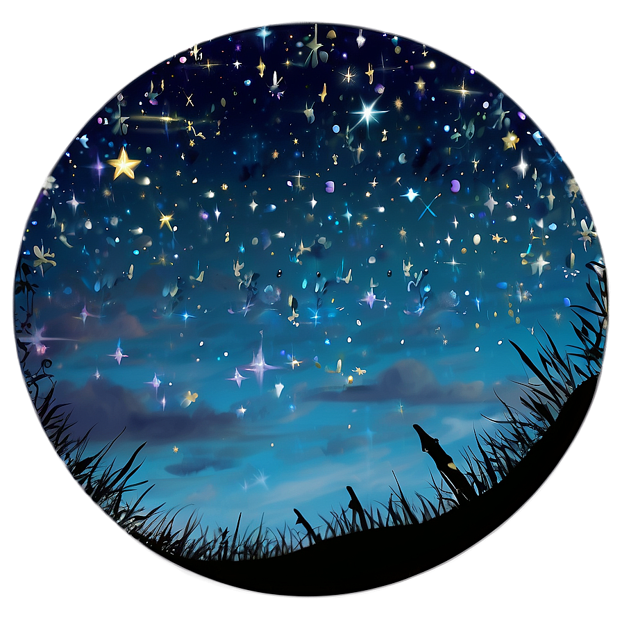 Enchanted Starry Sky Png 06252024 PNG