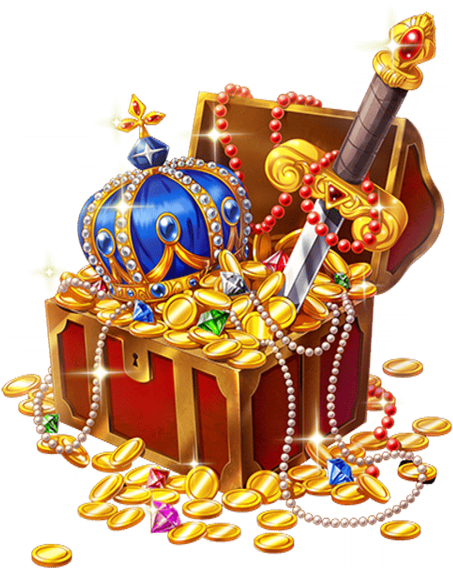 Enchanted Treasure Chest Illustration PNG