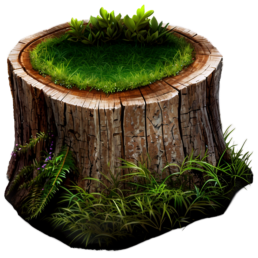 Enchanted Tree Stump Png Cwq PNG