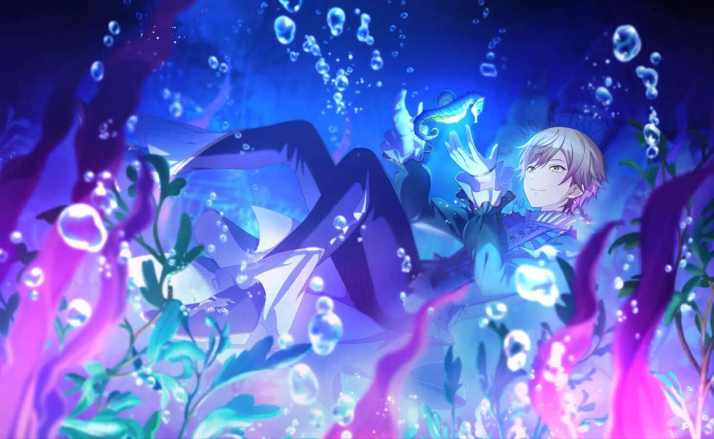 Enchanted_ Underwater_ Anime_ Scene.jpg Wallpaper