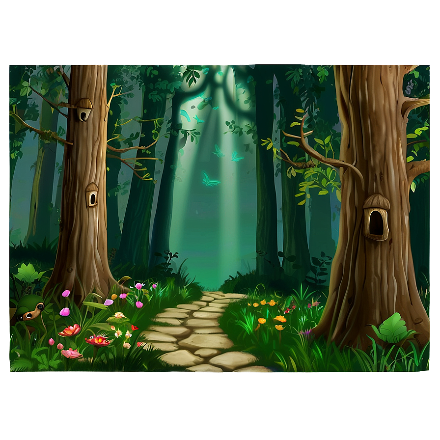 Enchanted Woodland Path Png 61 PNG