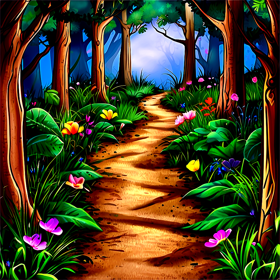 Enchanted Woodland Path Png Gae98 PNG