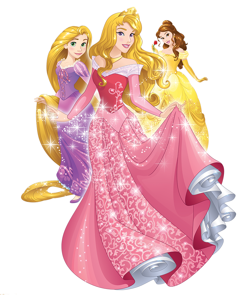 Enchanted_ Princess_ Trio PNG