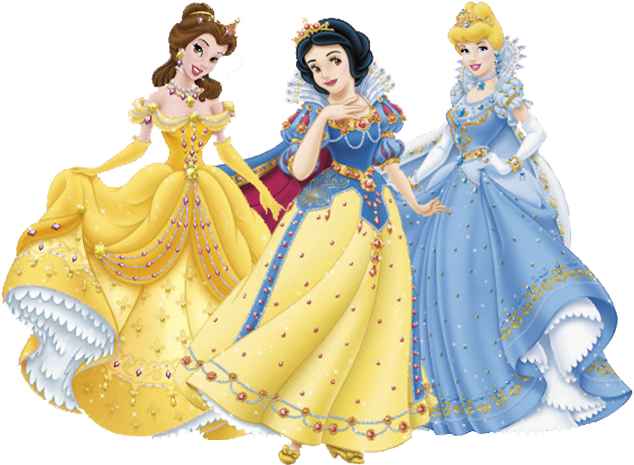 Enchanted_ Princess_ Trio PNG