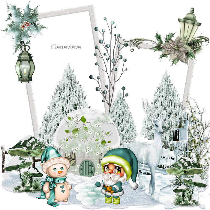 Enchanted_ Winter_ Forest_ Scene PNG