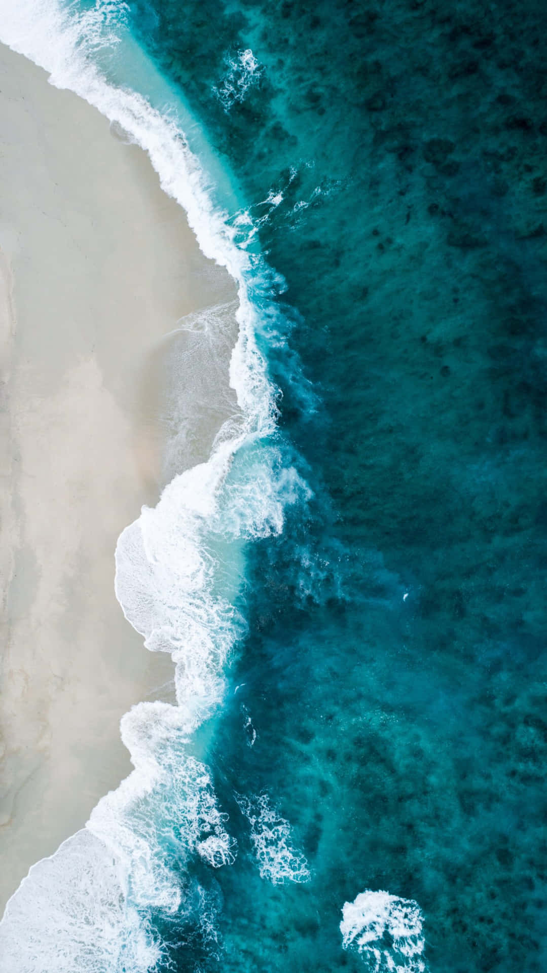 Enchanting Deep Blue Ocean Scenery