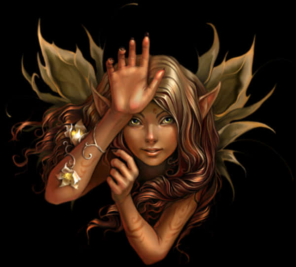 Enchanting Forest Fairy PNG