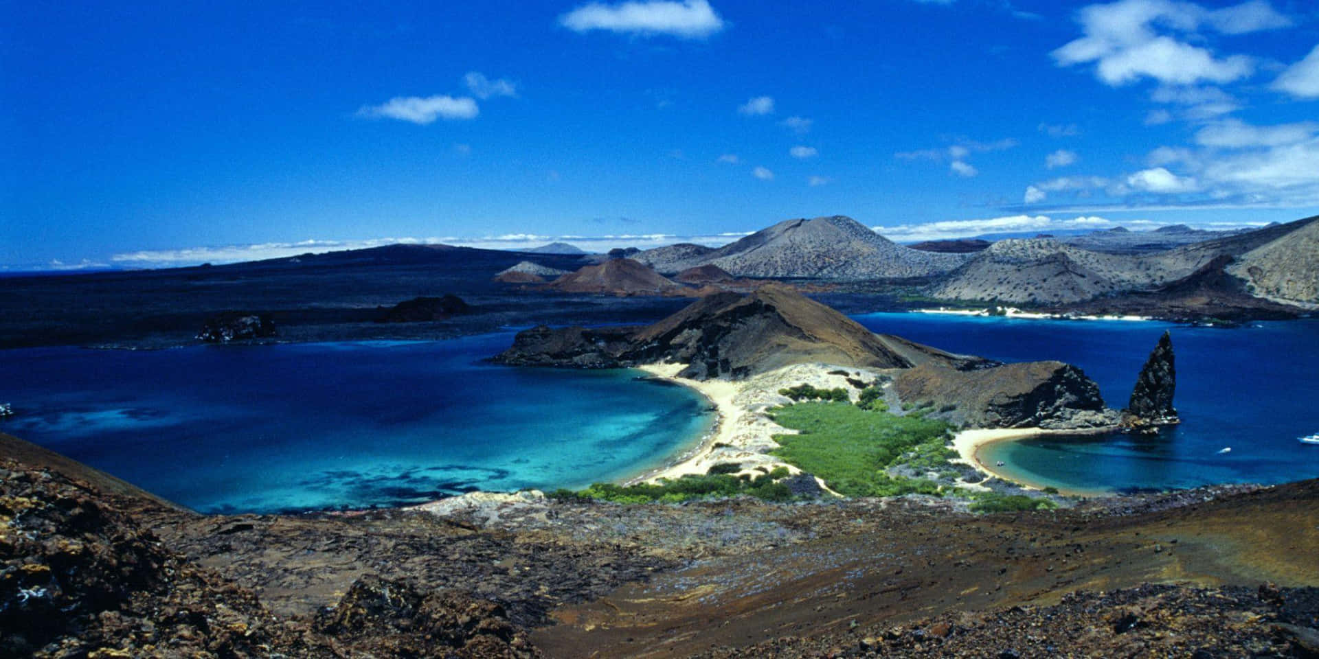 Ilhaencantadora De Galápagos No Equador. Papel de Parede