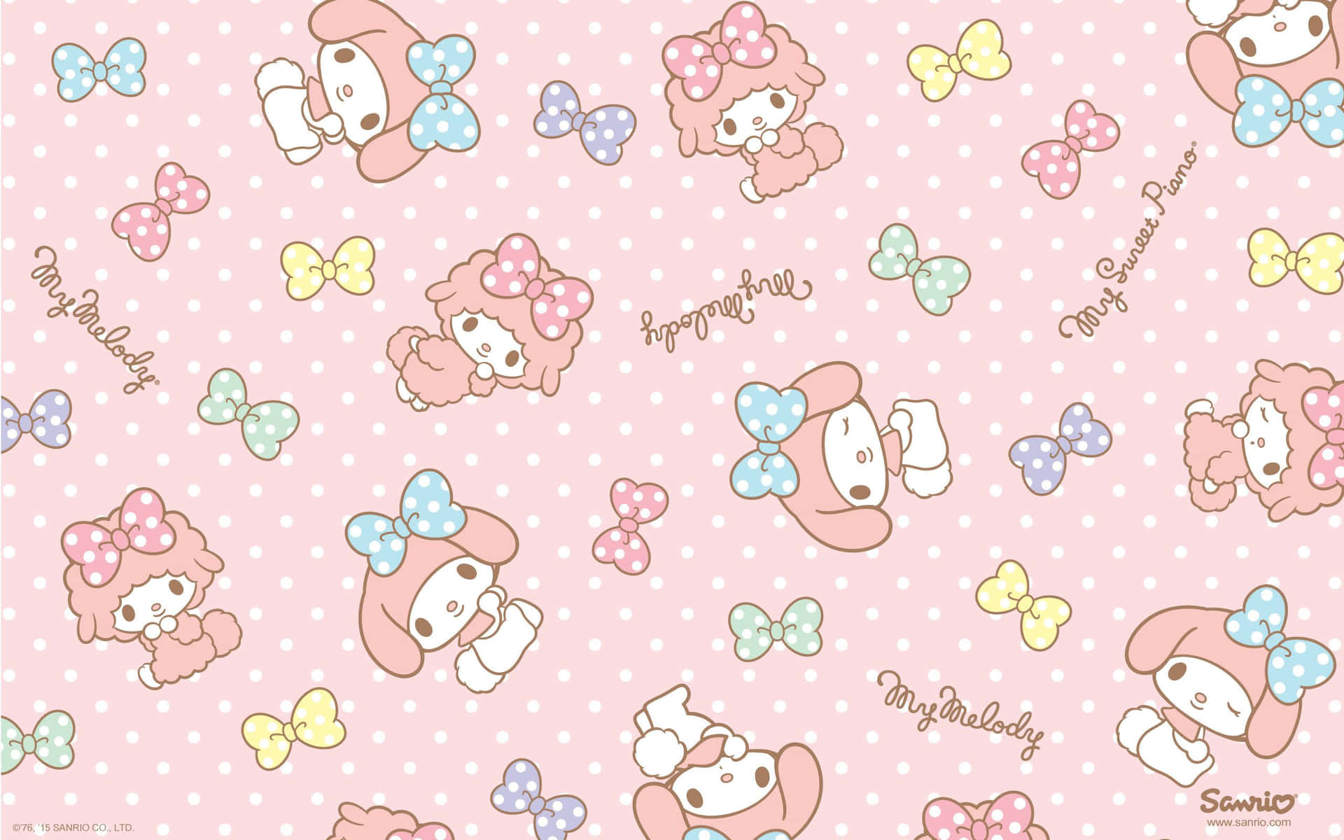 Enchanting My Melody Wallpaper