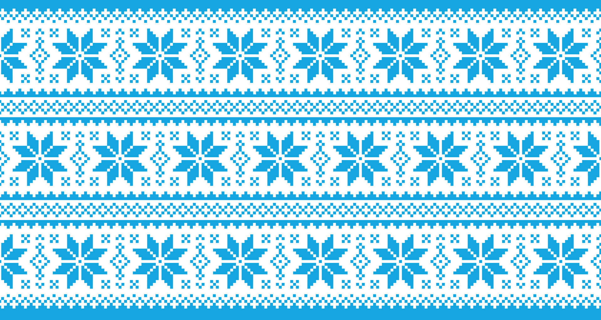 Enchanting Snowflake Pattern Background