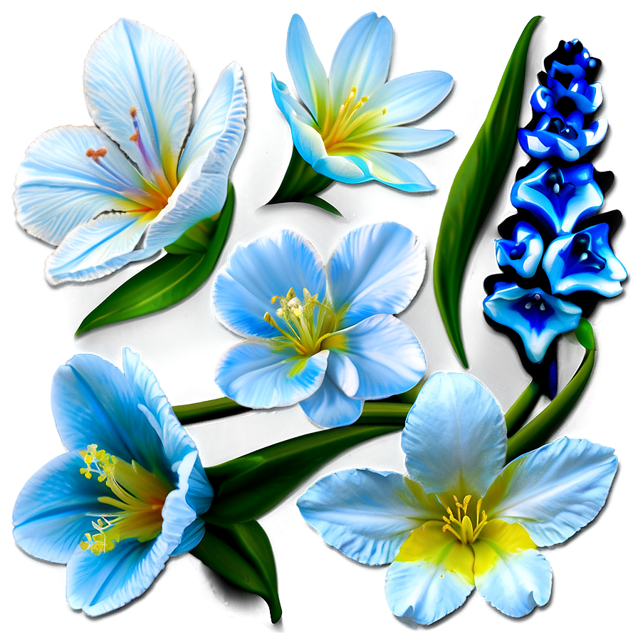 Enchanting Spring Blooms Png 3 PNG