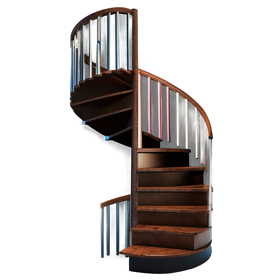 Enclosed Spiral Staircase Png Bsx PNG