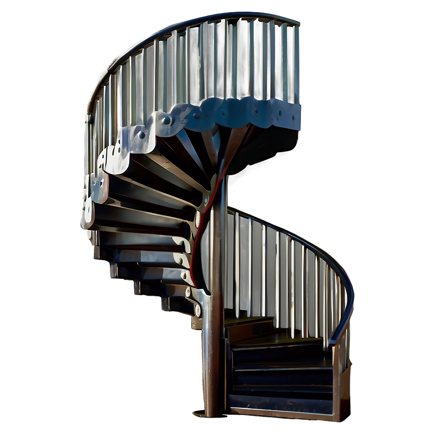 Download Enclosed Spiral Staircase Png Dth62 | Wallpapers.com