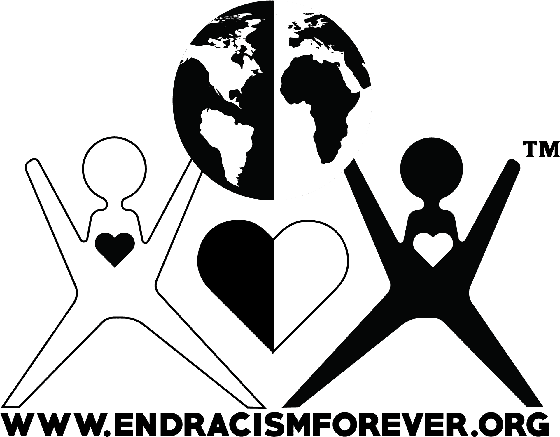 End Racism Forever Logo PNG