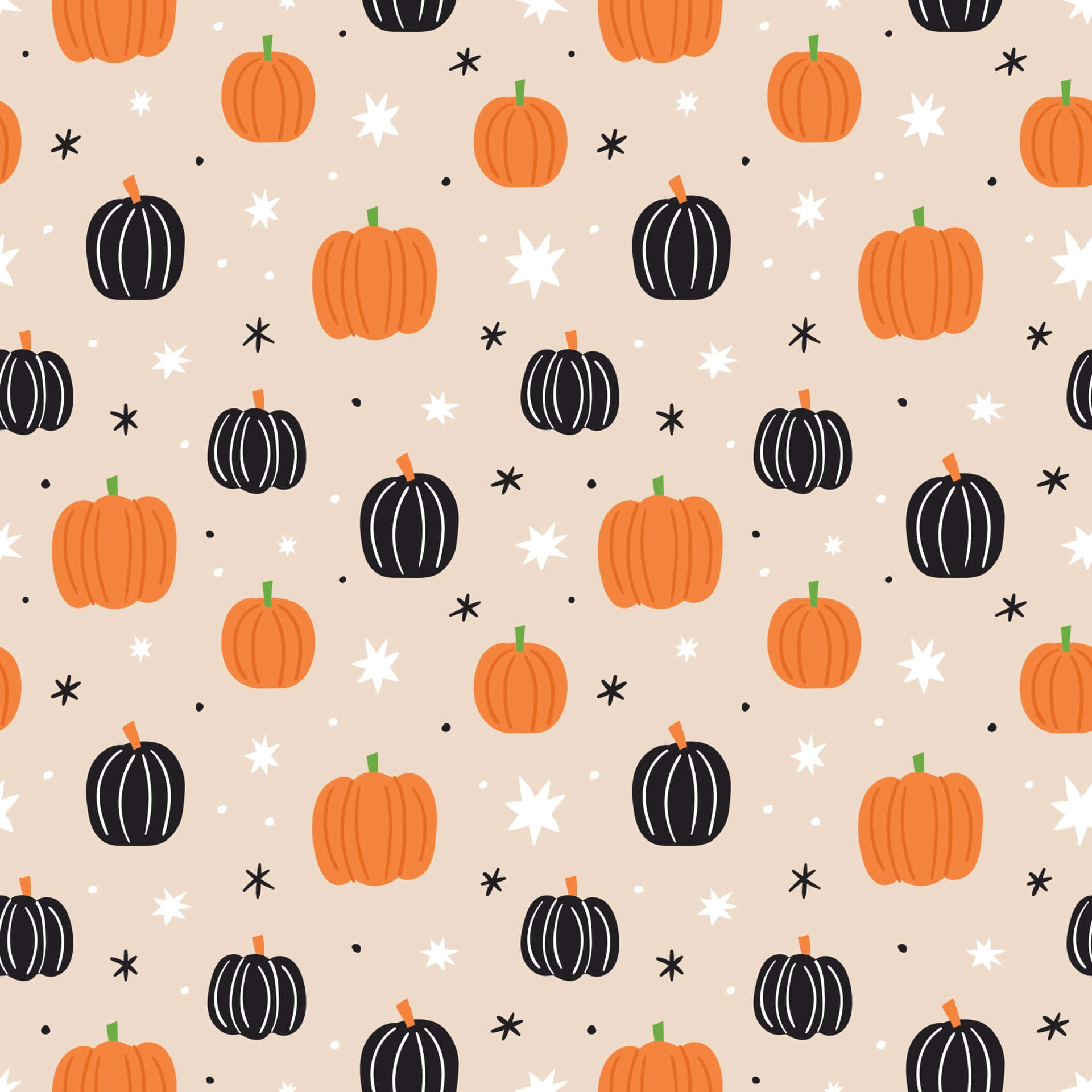 "endearing Autumn Scenery - Cute Pumpkin Background"
