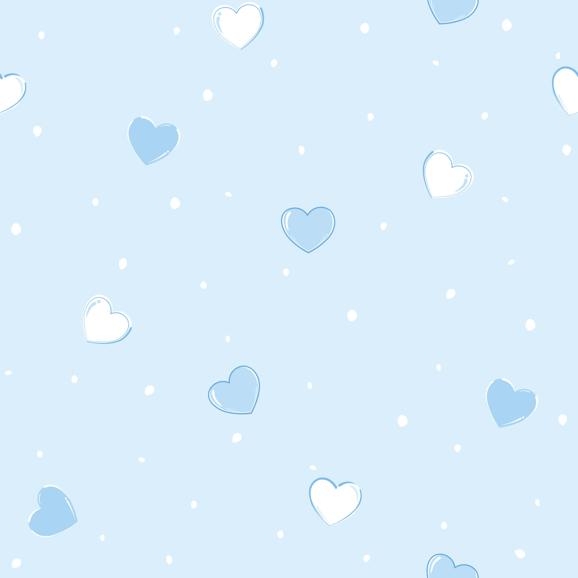 Endearing Blue Abstract Background