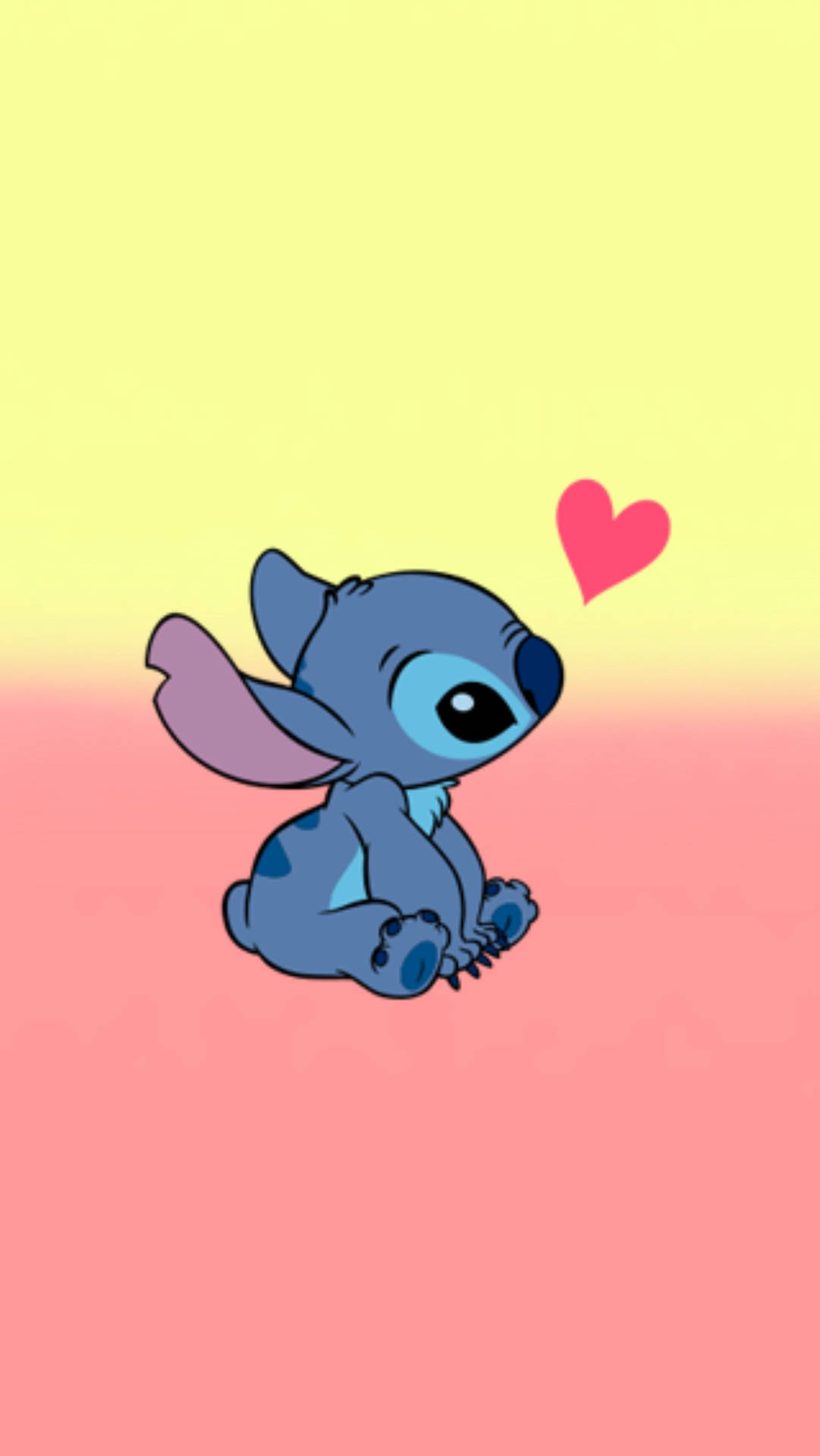Download Endearing Stitch Galaxy Wallpaper | Wallpapers.com