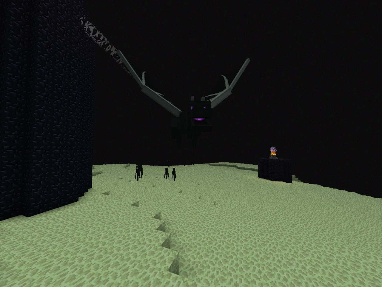 Ender Dragon, an iconic figure in the world of Minecraft