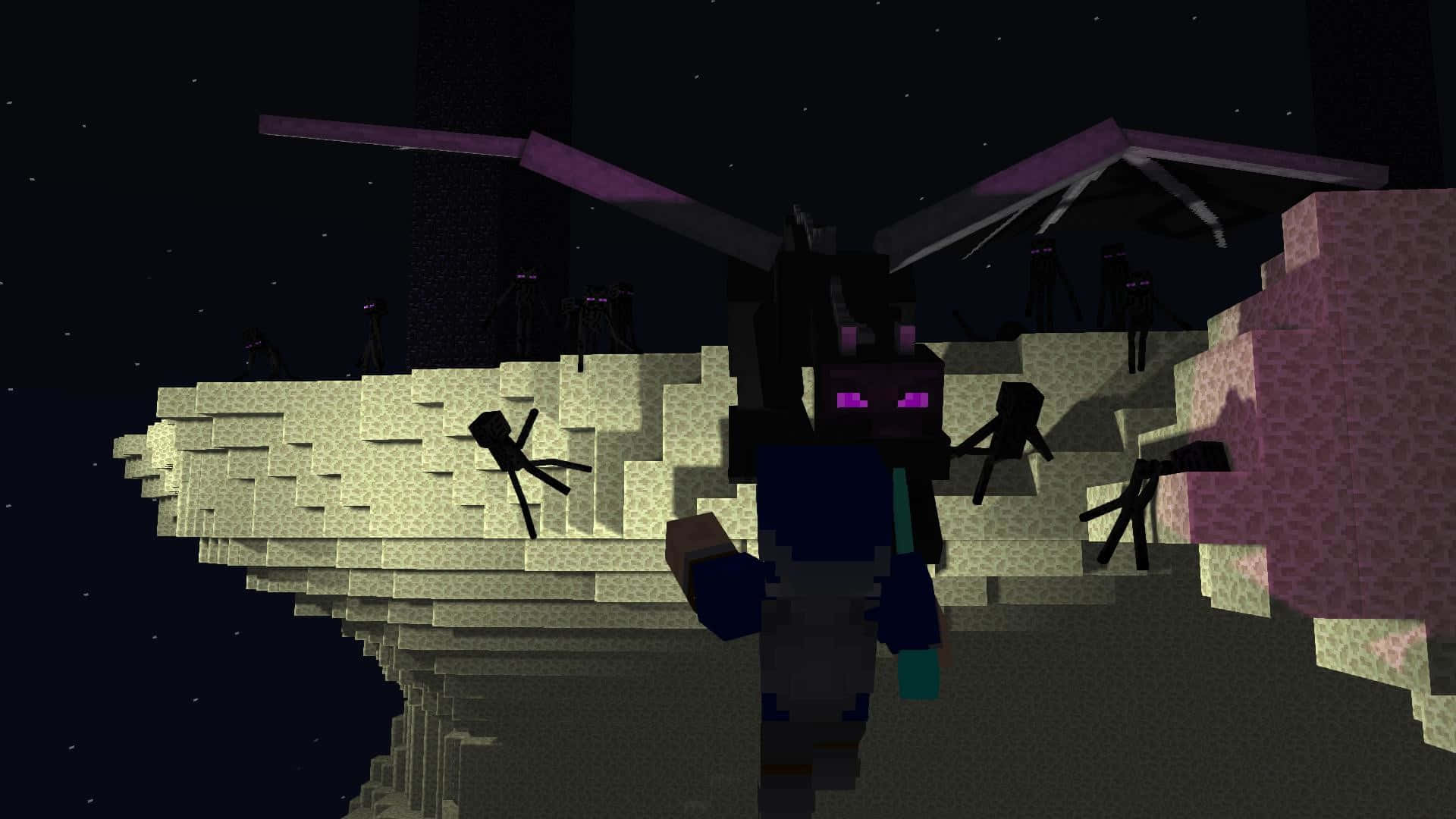 "The Ender Dragon - the Boss of the End in Minecraft"