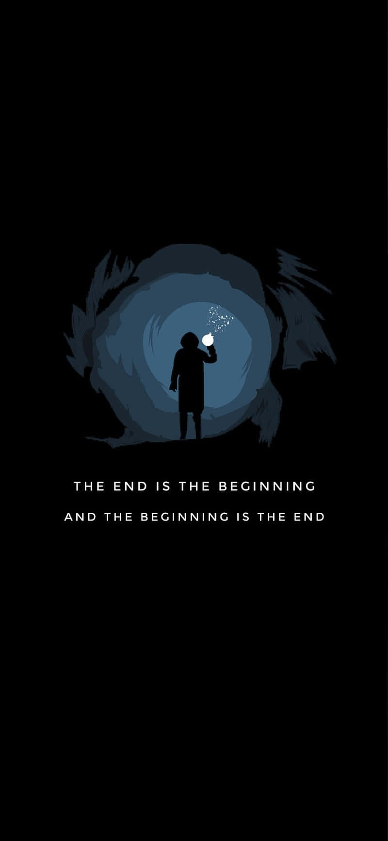 Endings And Beginnings Are Connected Wallpaper