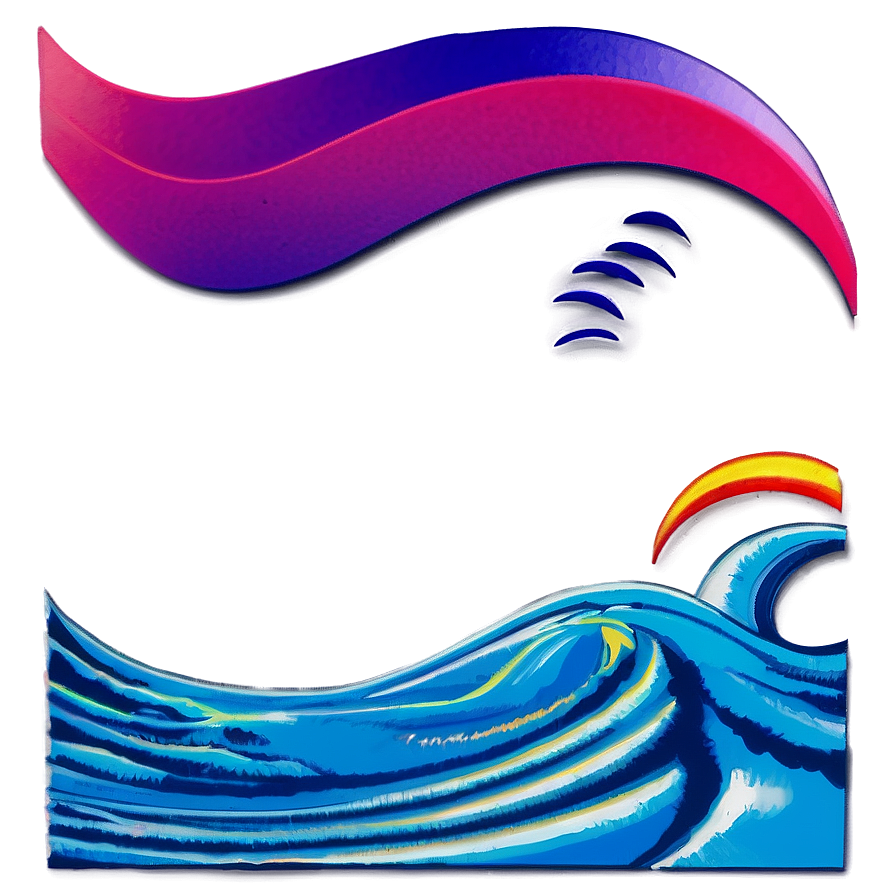 Endless Summer Wave Png 05212024 PNG