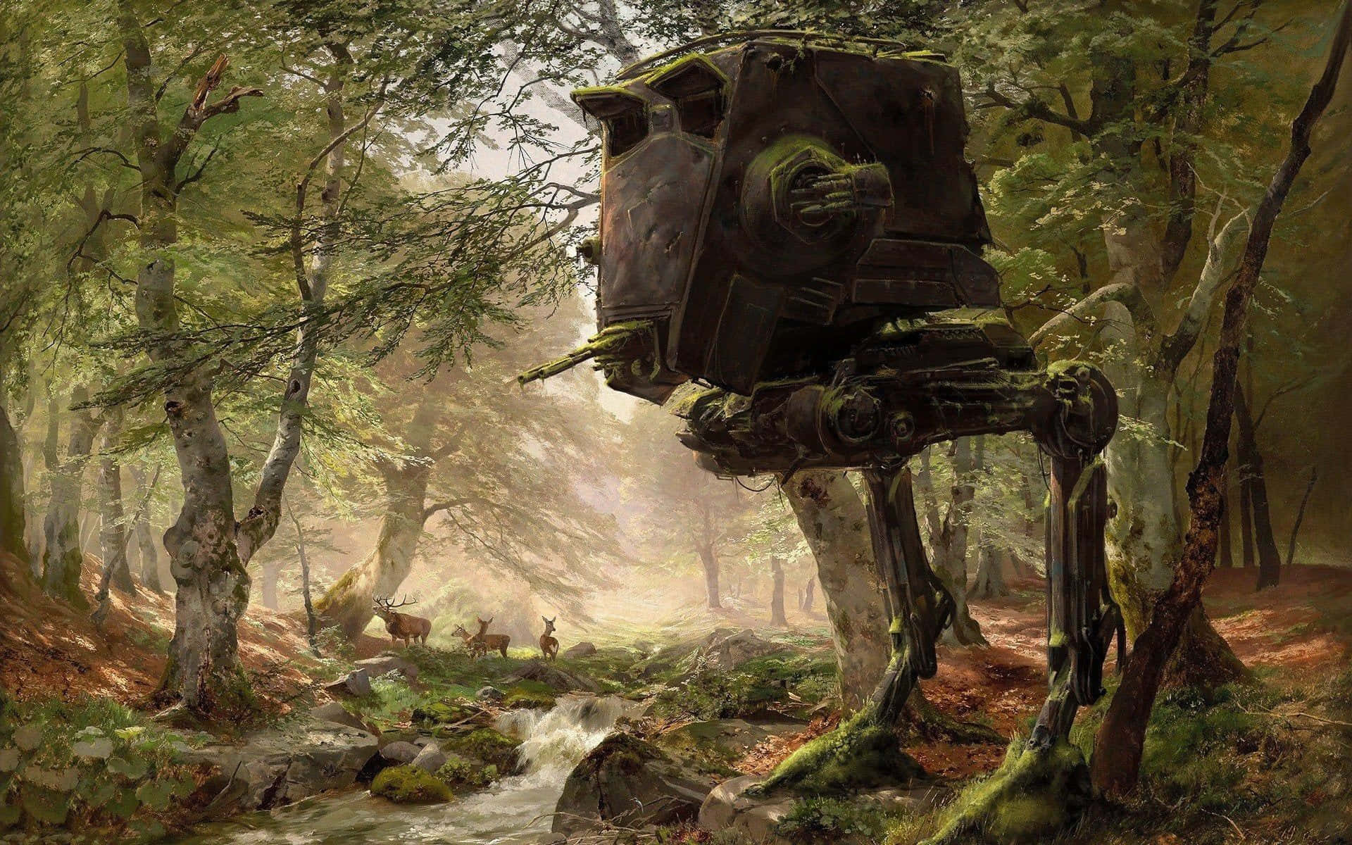 Lush Forests of Endor Wallpaper