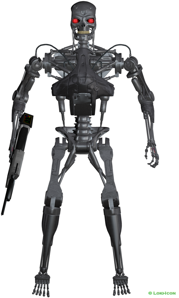 Endoskeleton_ Terminator_ Model PNG