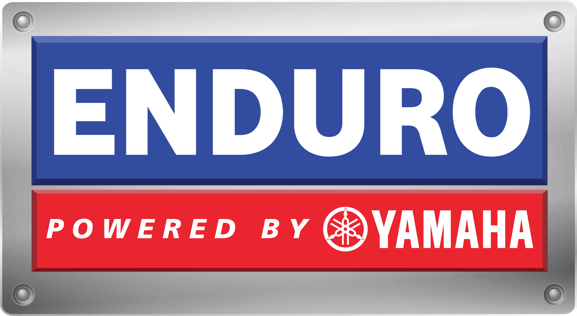 Enduro Powered By Yamaha Sign PNG