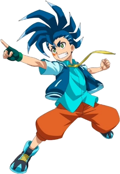 Download Energetic Beyblade Character Pose | Wallpapers.com