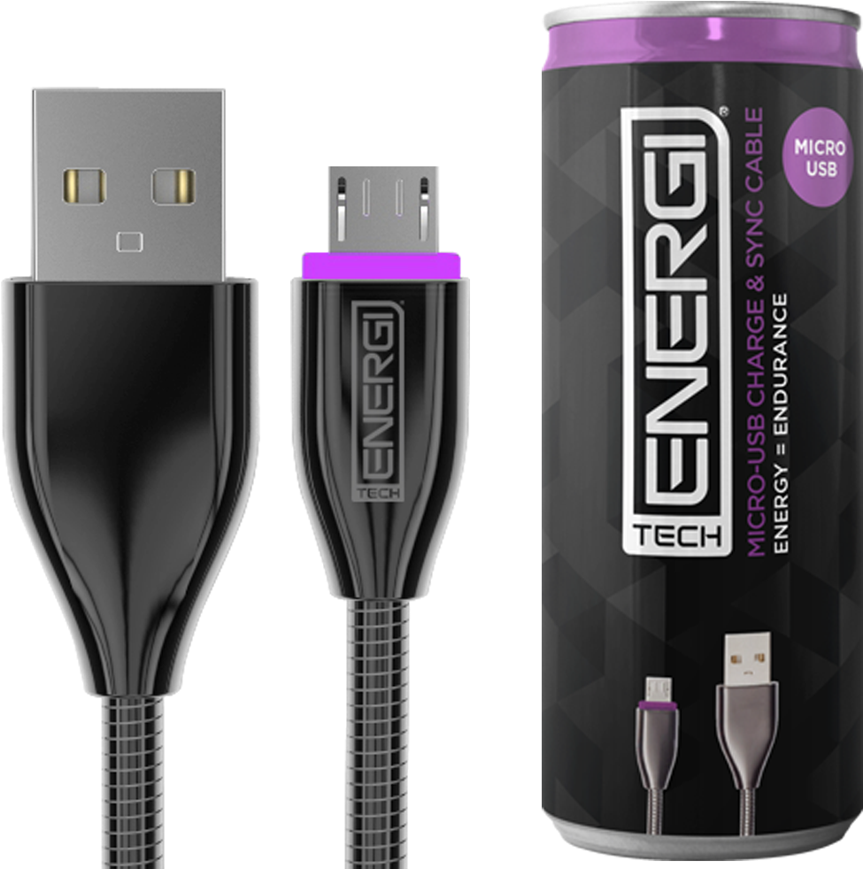 Energi Tech Micro U S B Cable PNG