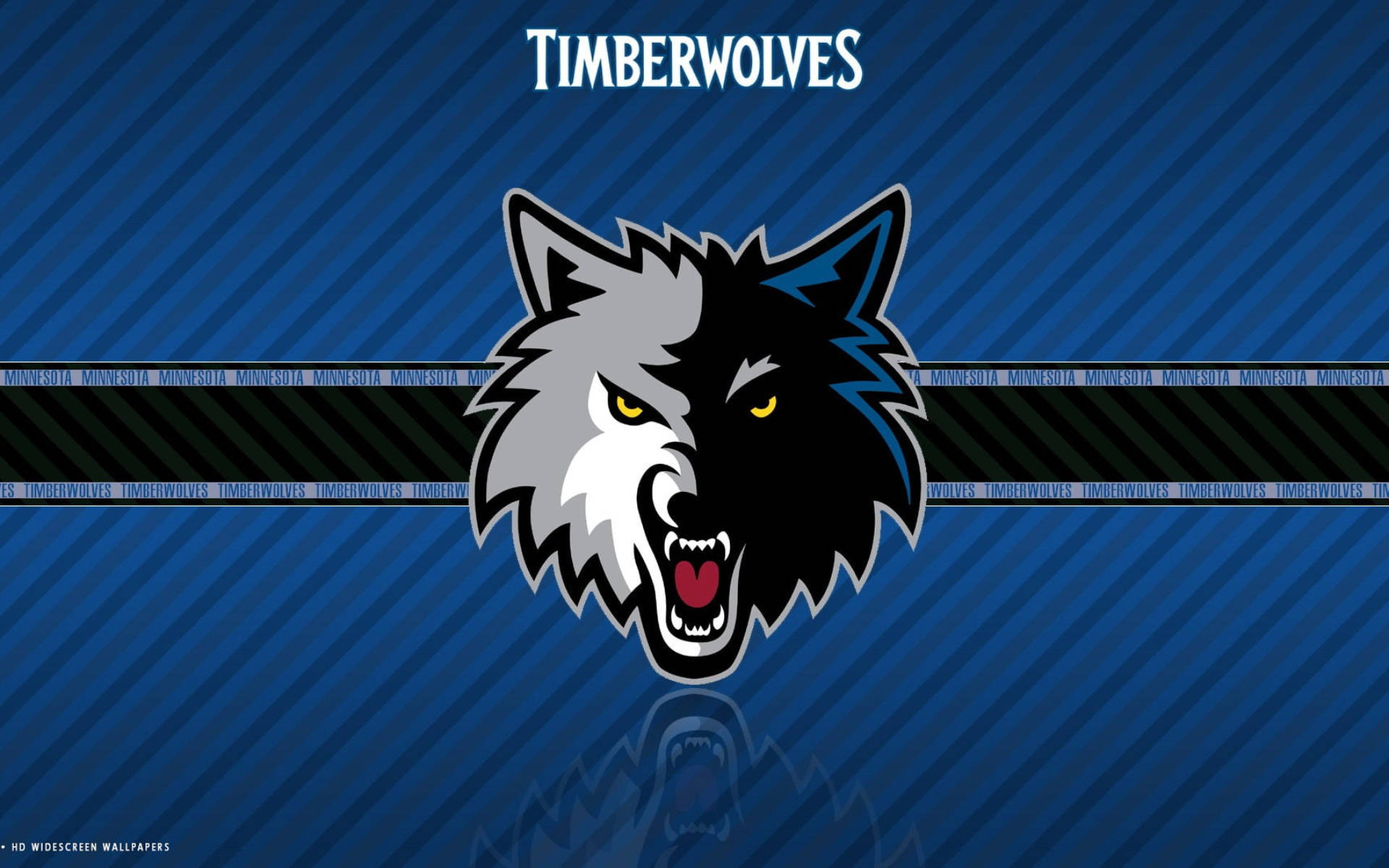 Energized Minnesota Timberwolves In Action Wallpaper