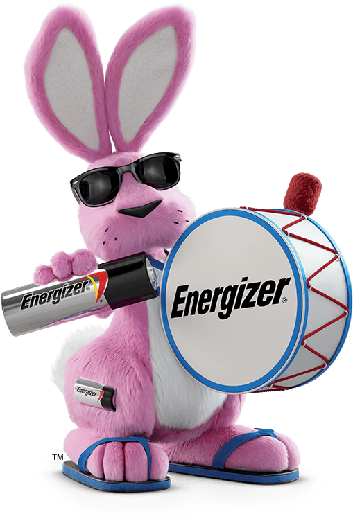Energizer Bunny Promotional Character PNG