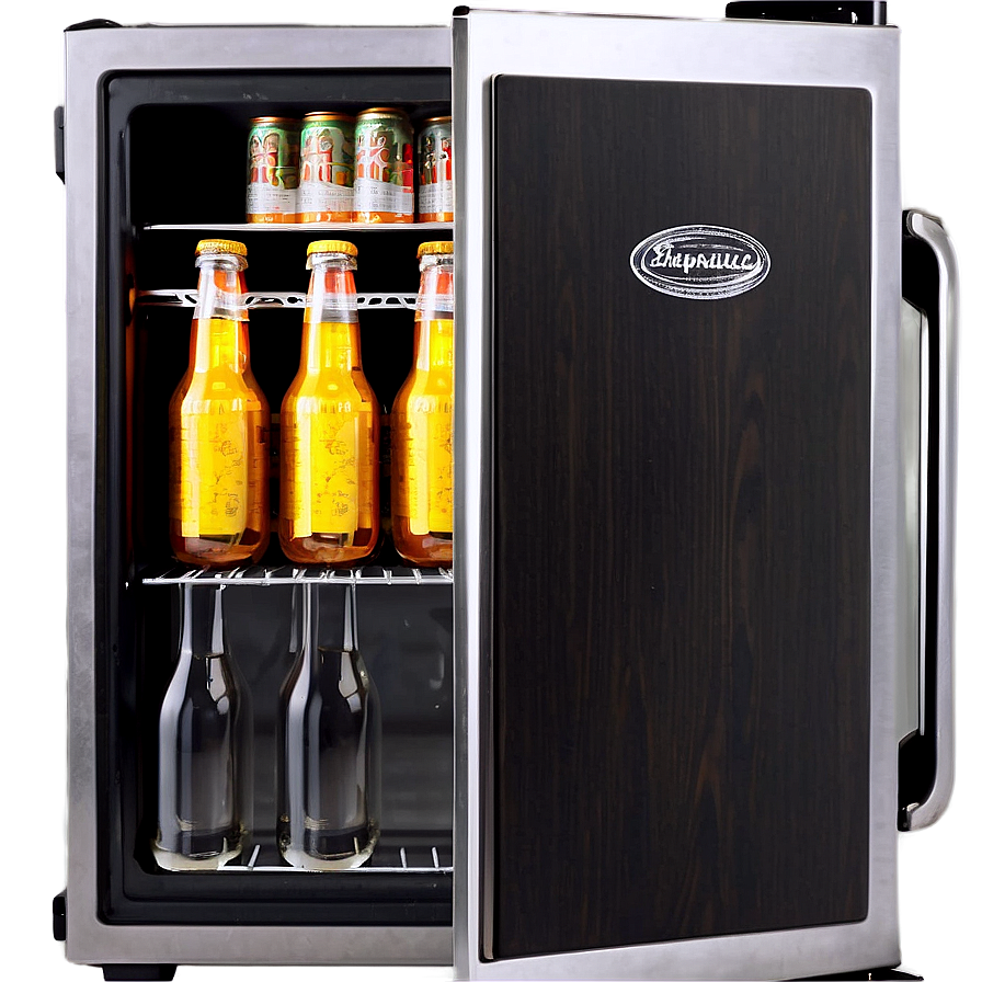 Energy-efficient Mini Fridge Png Prm PNG