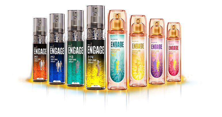 Engage Perfume Spray Collection PNG