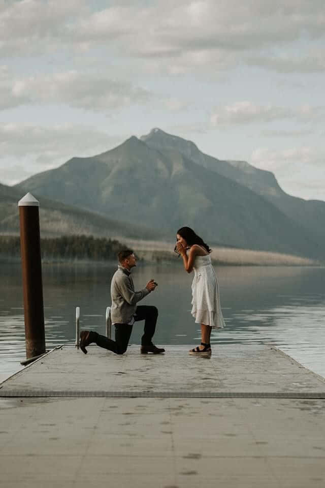 Engagement Proposal At Pier Pictures