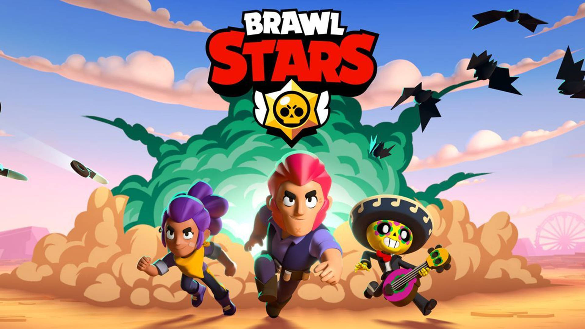 Engaging Explosion Screen Brawl Stars 4k Picture