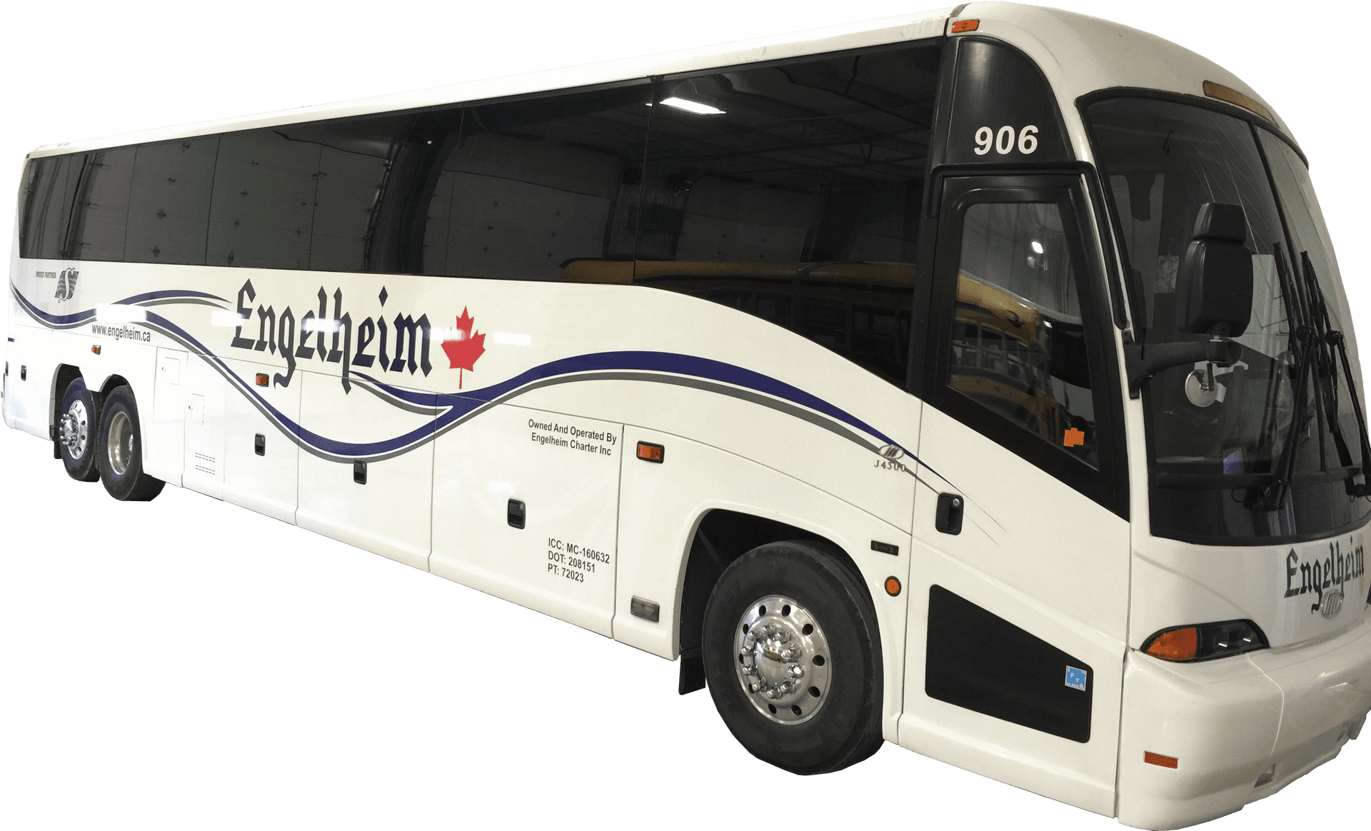 Engelheim Charter Bus Tour Vehicle PNG