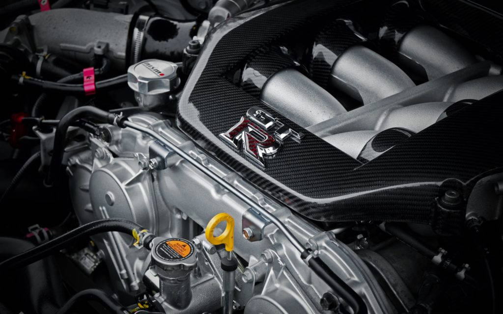 Engine Of Nissan GT R 4K Wallpaper