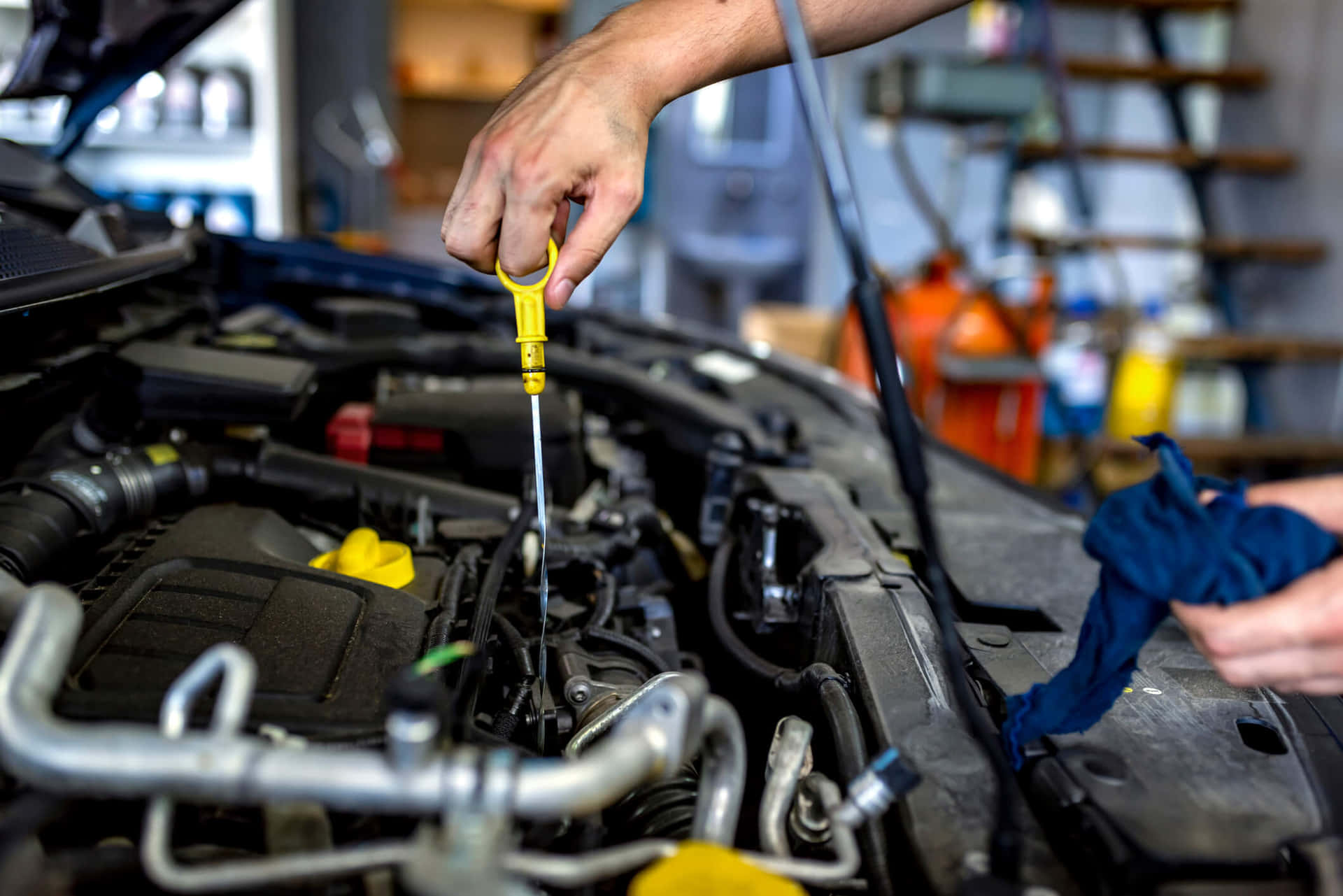 "Keeping your engine oil clean and fresh is essential for your car's health"