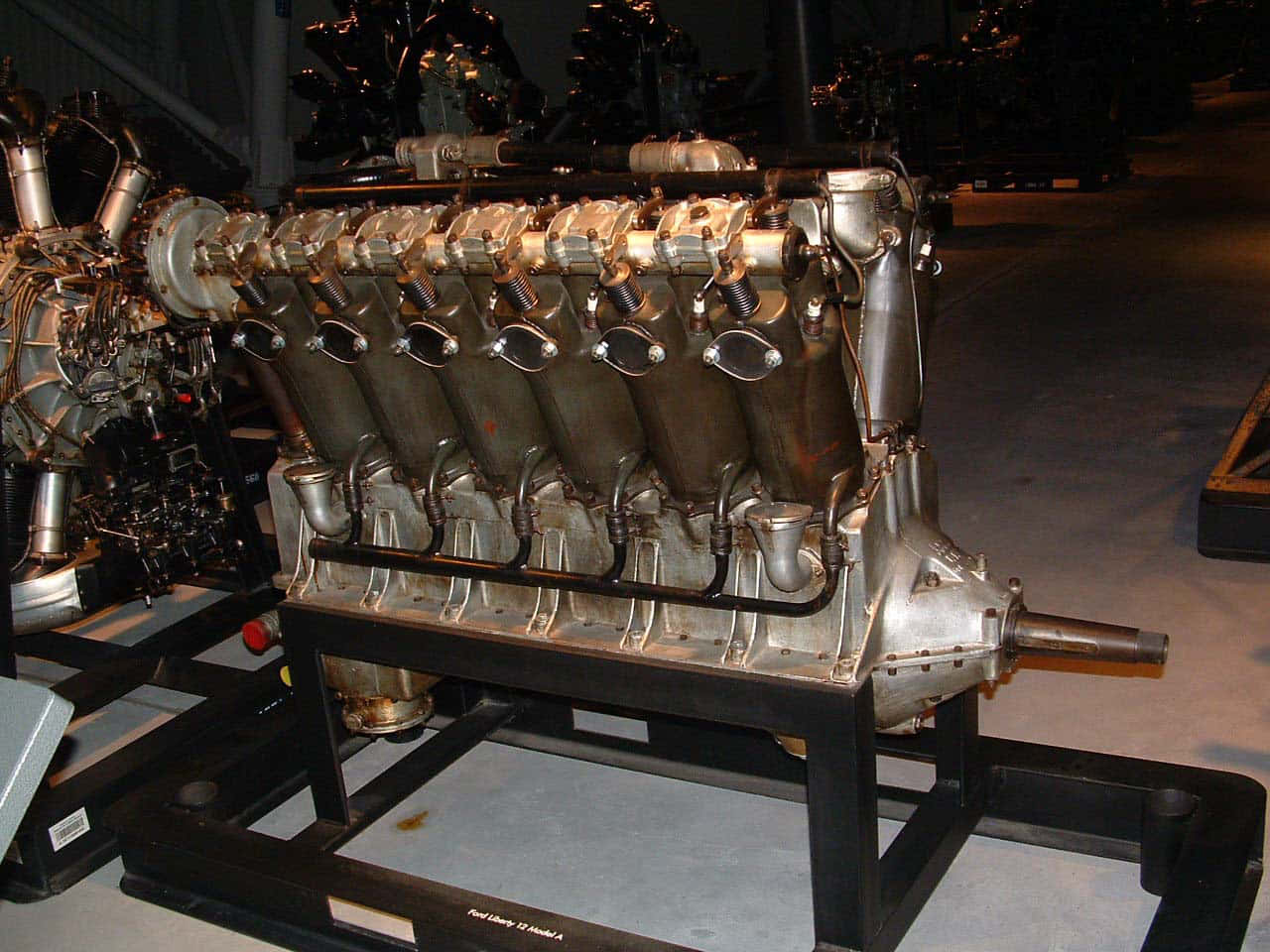 A intricate looking engine, powering a modern marvel