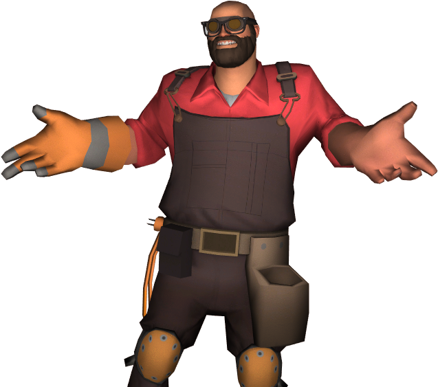 Engineer_ Character_ Animation_ Pose PNG