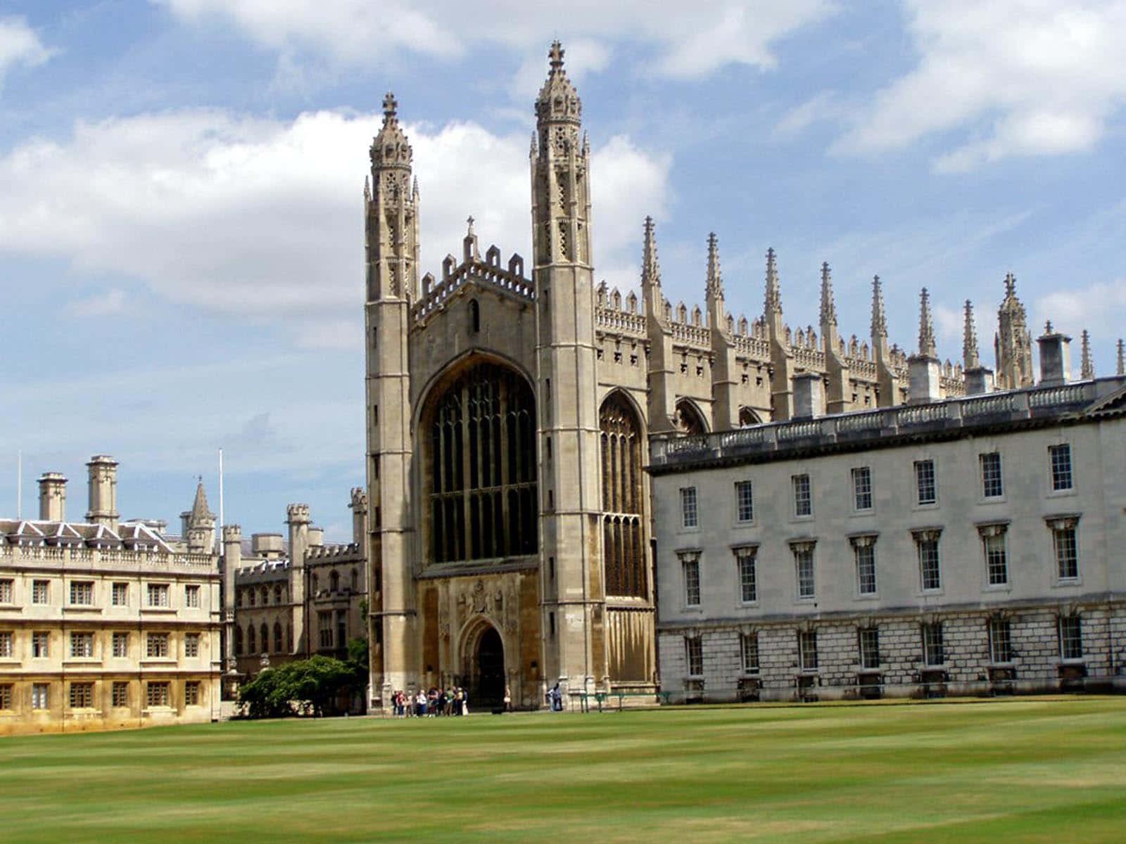 Ilmaestoso King's College Dell'università Di Cambridge In Inghilterra. Sfondo
