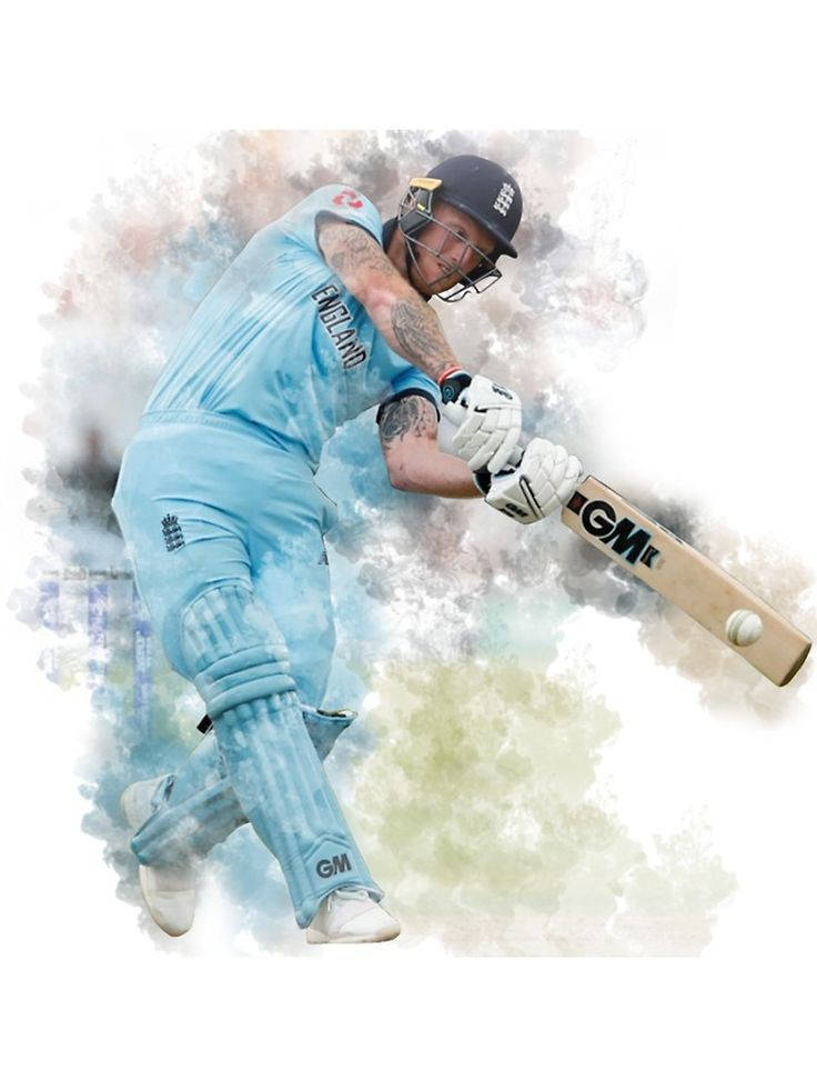 England Cricket Digital Art Wallpaper