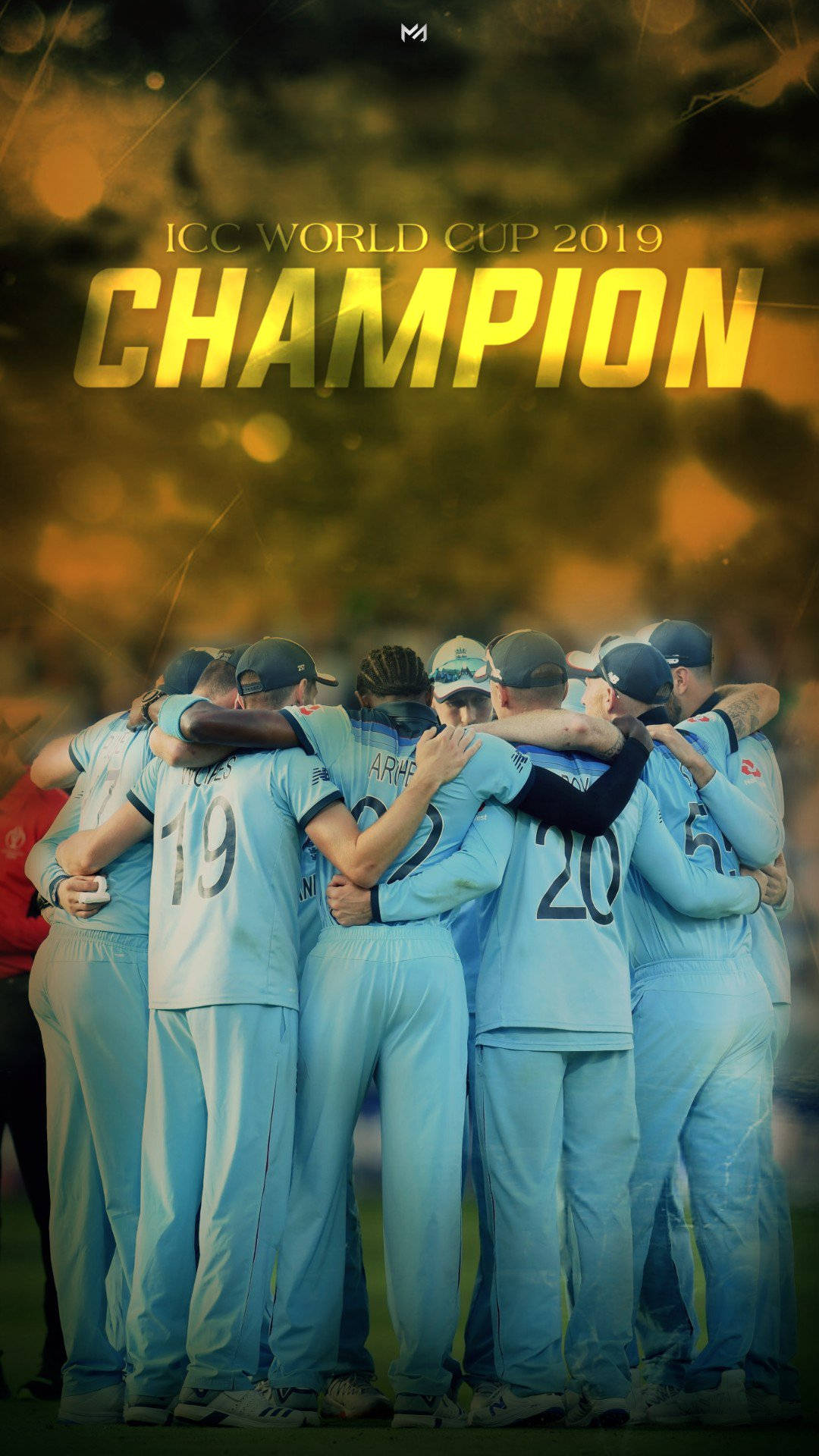Englischer Cricket Icc Weltmeisterschaft 2019 Wallpaper