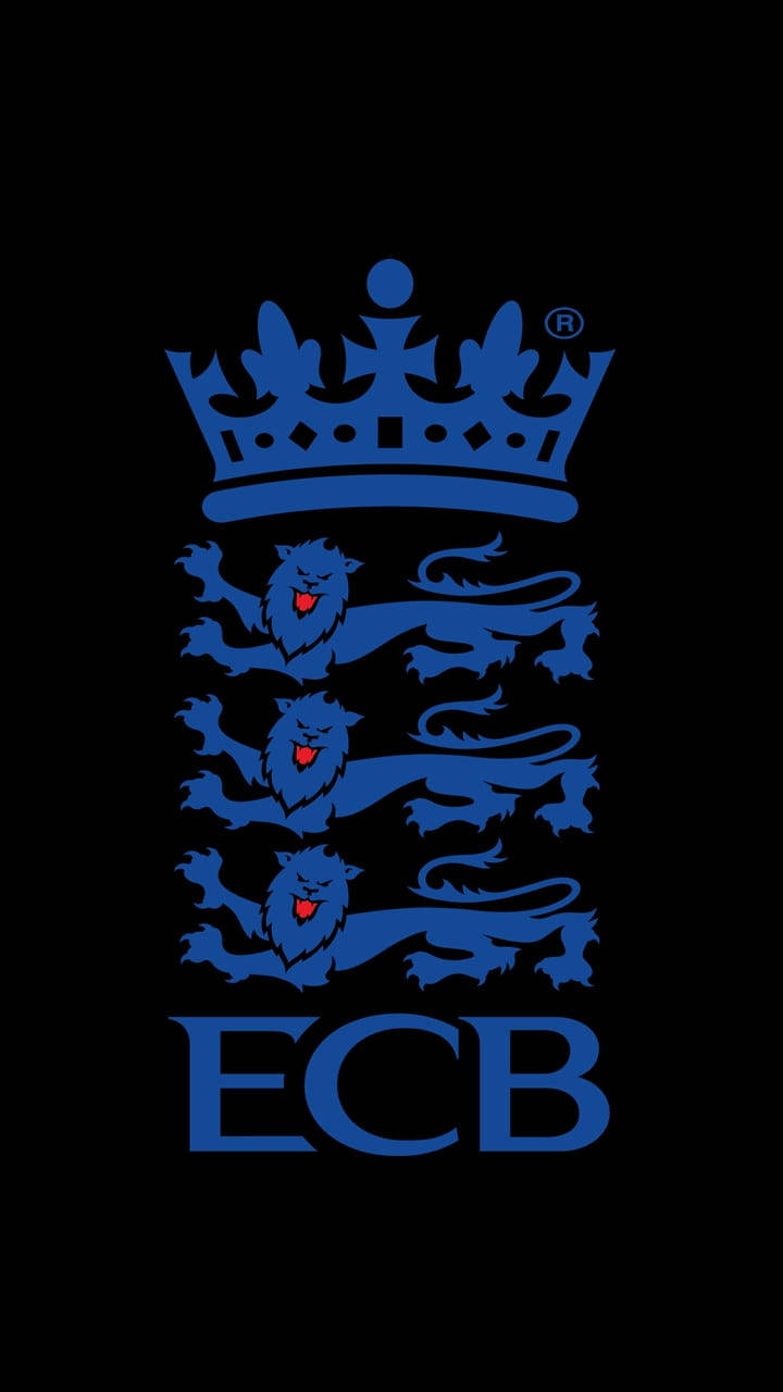 England Cricket Officielt Logo Tapet: Sammensæt England Cricket officielt logo for et dynamisk udseende. Wallpaper
