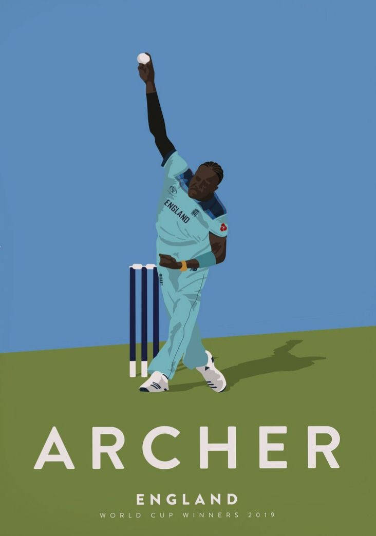 England Cricket The Archer Wallpaper