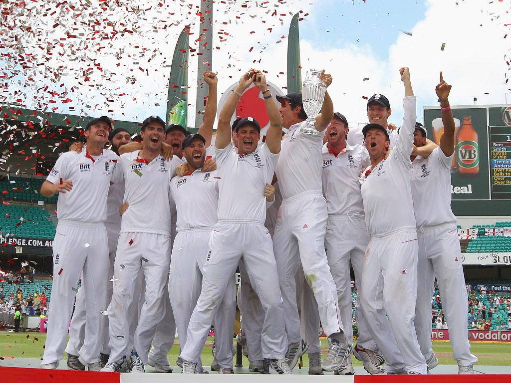 England Cricket The Ashes Champion Wallpaper