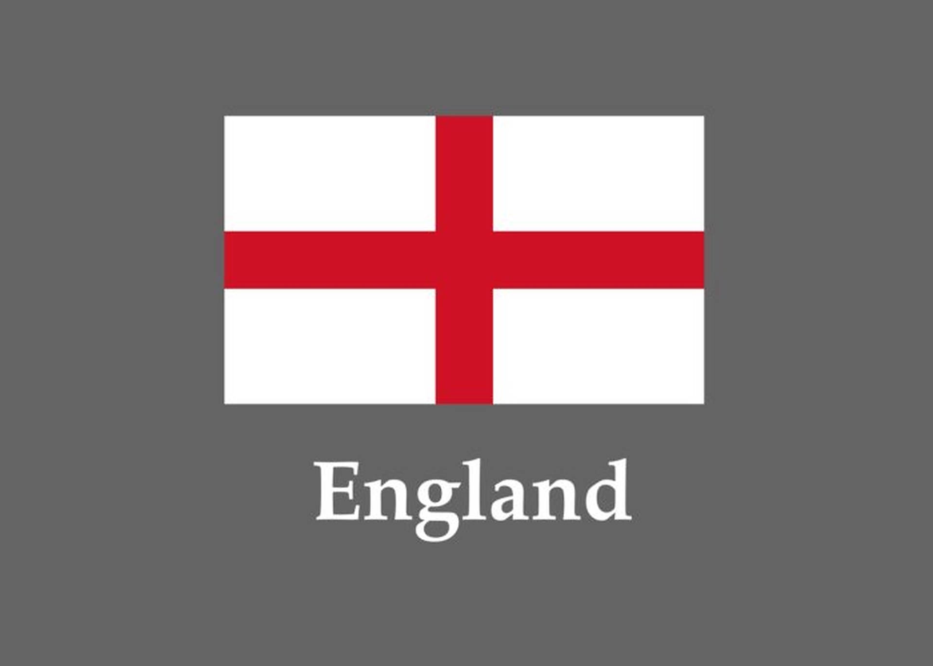 Emblemada Bandeira Da Inglaterra Papel de Parede